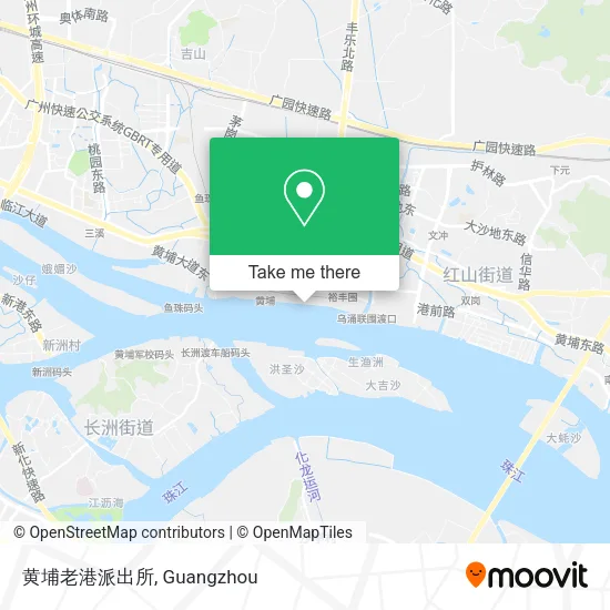 黄埔老港派出所 map