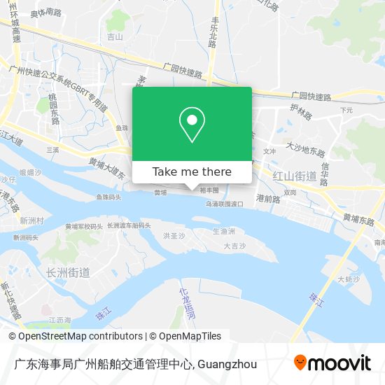 广东海事局广州船舶交通管理中心 map