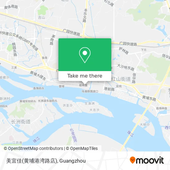 美宜佳(黄埔港湾路店) map