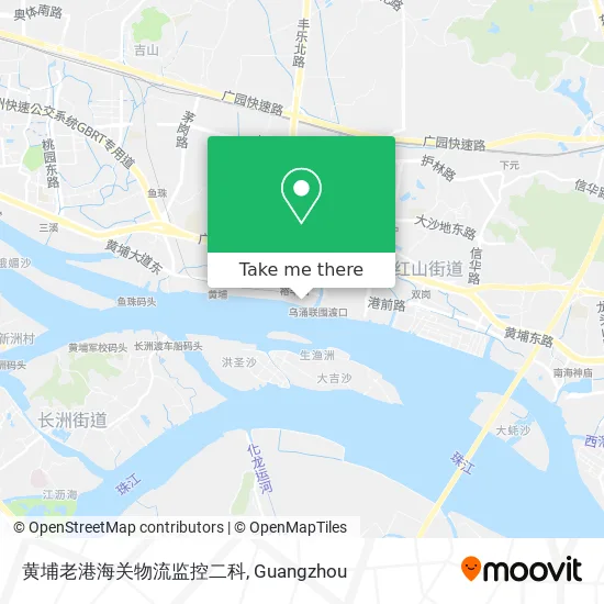 黄埔老港海关物流监控二科 map