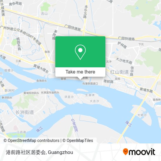 港前路社区居委会 map