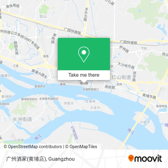 广州酒家(黄埔店) map