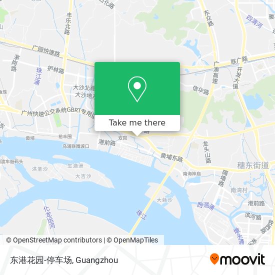 东港花园-停车场 map