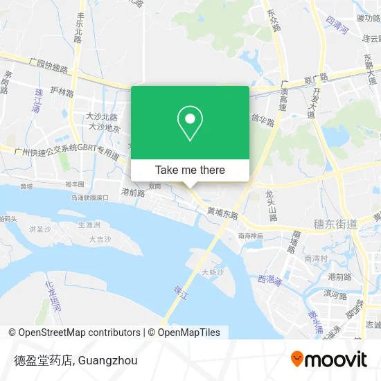 德盈堂药店 map