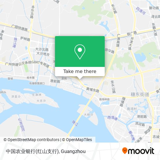 中国农业银行(红山支行) map