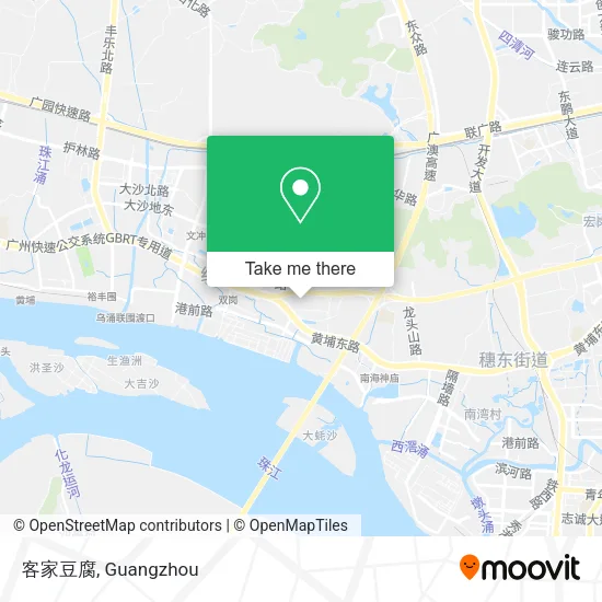 客家豆腐 map