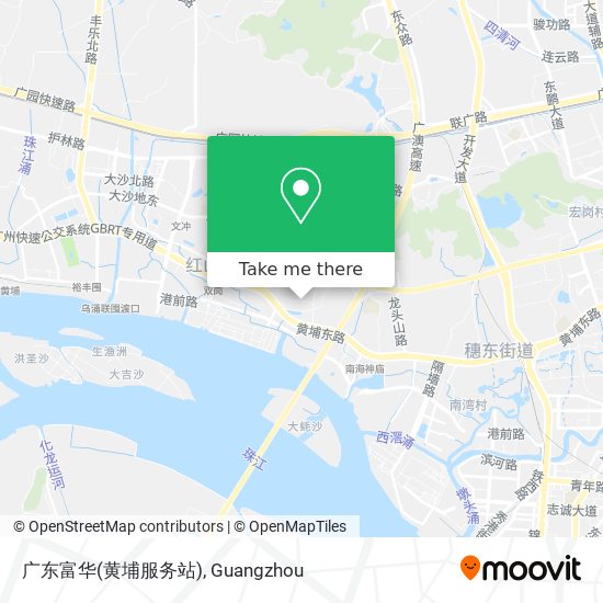 广东富华(黄埔服务站) map