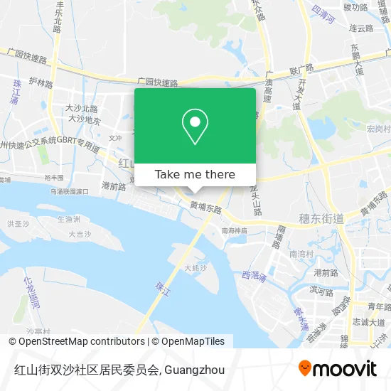 红山街双沙社区居民委员会 map