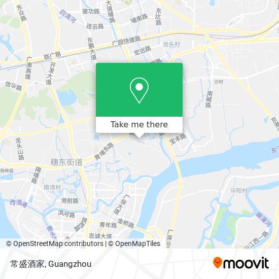 常盛酒家 map