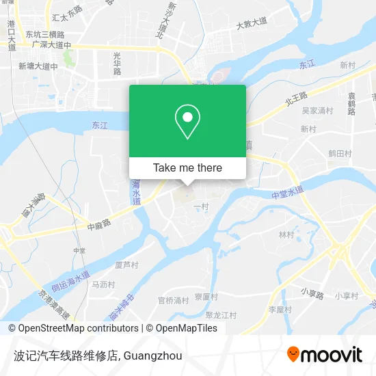 波记汽车线路维修店 map