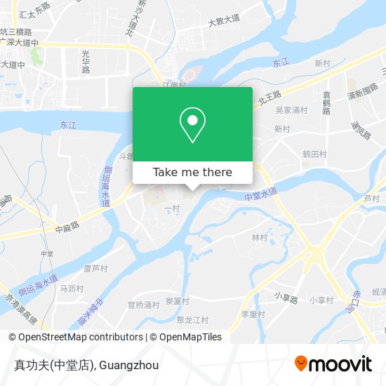 真功夫(中堂店) map