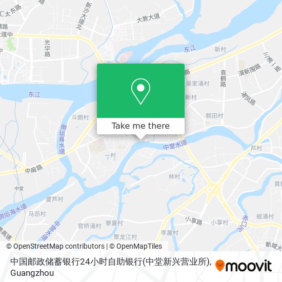 中国邮政储蓄银行24小时自助银行(中堂新兴营业所) map