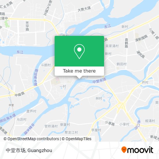 中堂市场 map