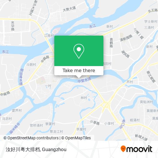 汝好川粤大排档 map