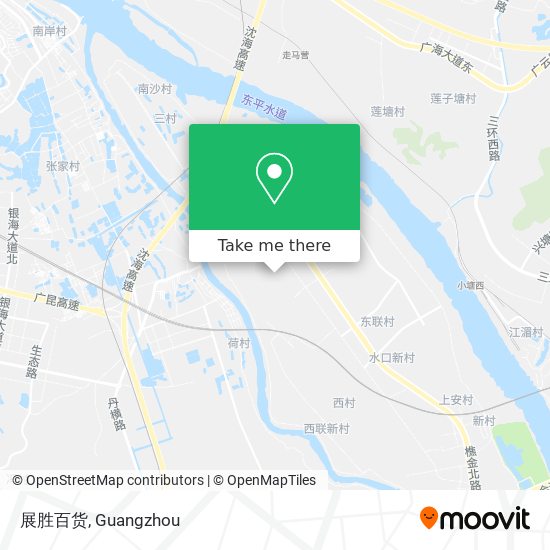 展胜百货 map