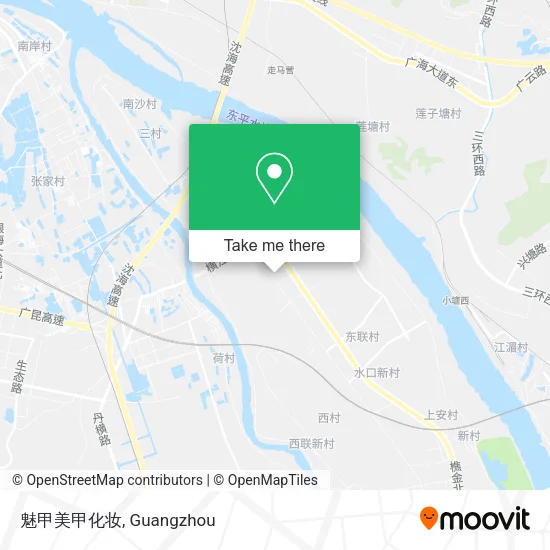 魅甲美甲化妆 map