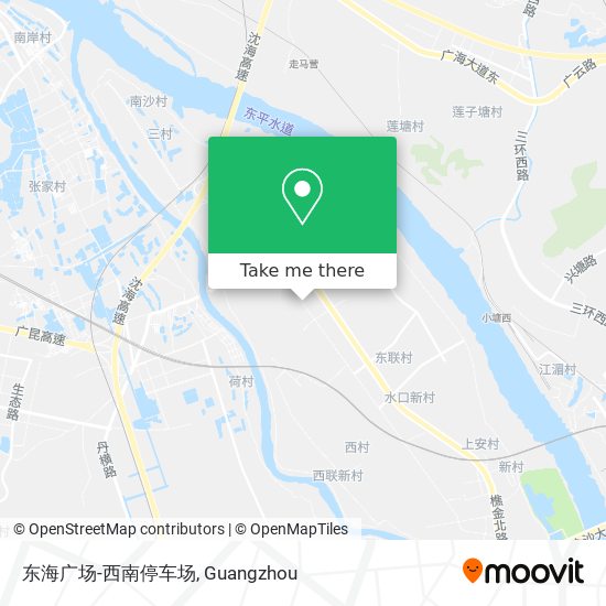 东海广场-西南停车场 map