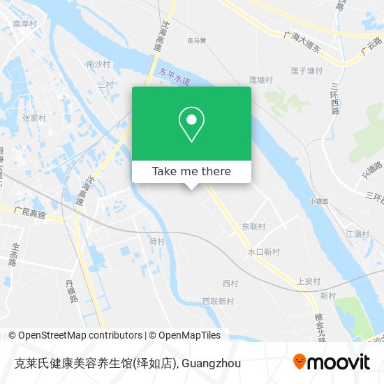 克莱氏健康美容养生馆(绎如店) map