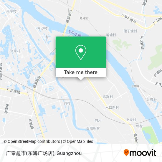 广泰超市(东海广场店) map