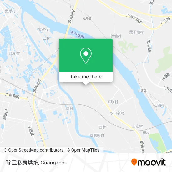 珍宝私房烘焙 map