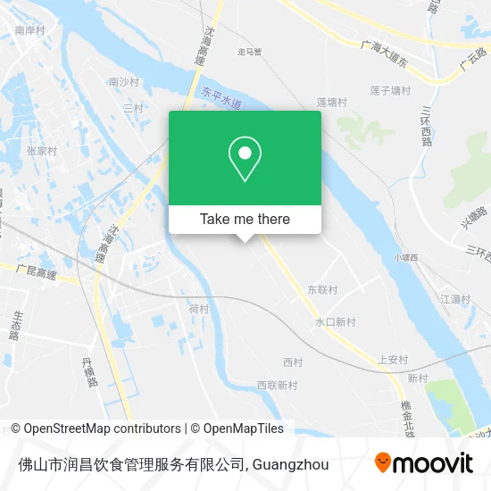 佛山市润昌饮食管理服务有限公司 map