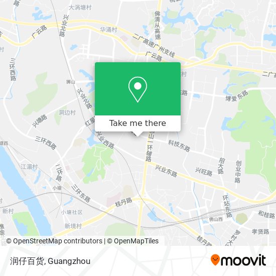 润仔百货 map