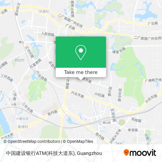 中国建设银行ATM(科技大道东) map