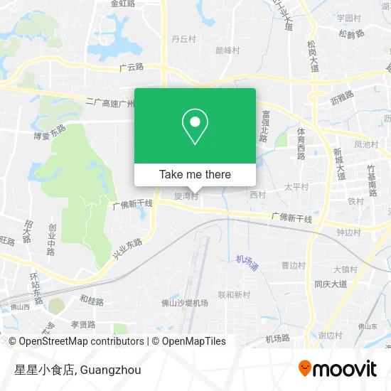 星星小食店 map