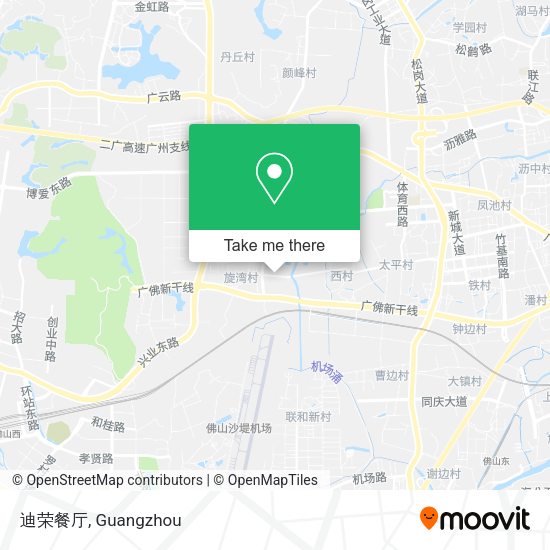 迪荣餐厅 map