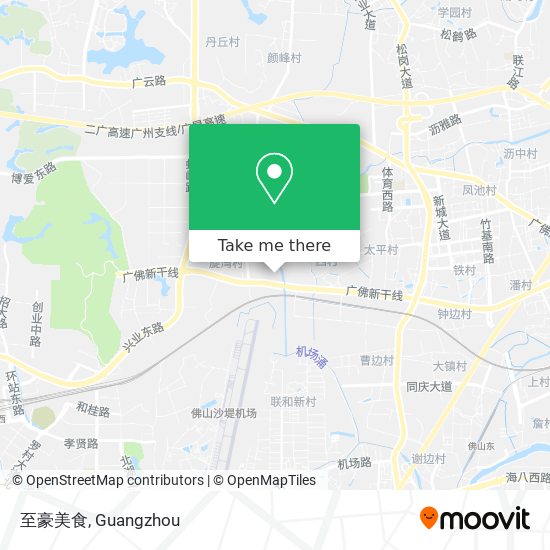 至豪美食 map