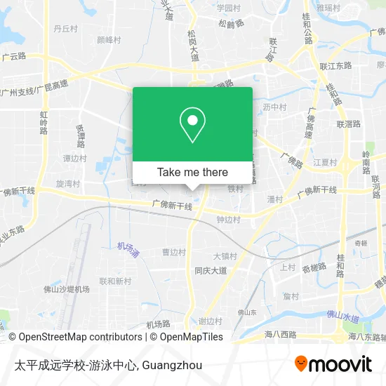 太平成远学校-游泳中心 map