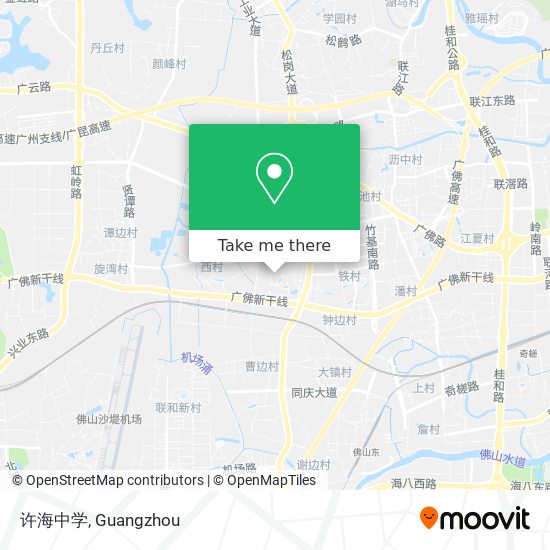 许海中学 map