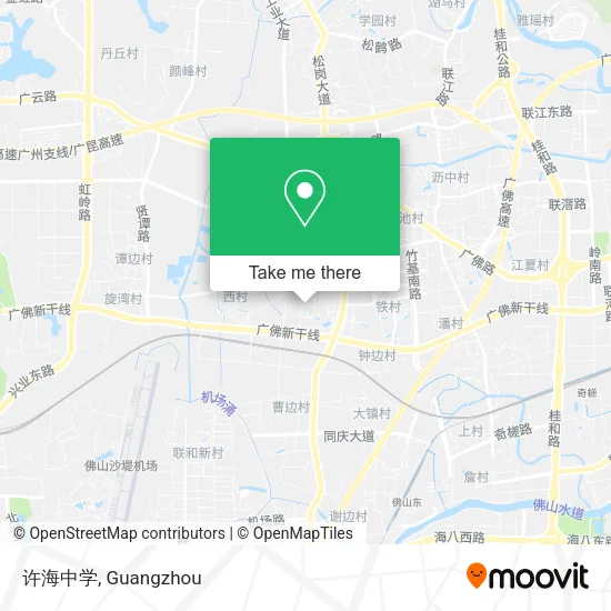 许海中学 map
