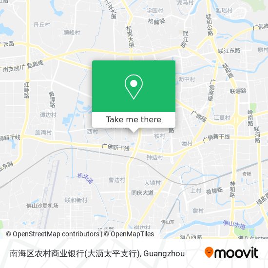 南海区农村商业银行(大沥太平支行) map