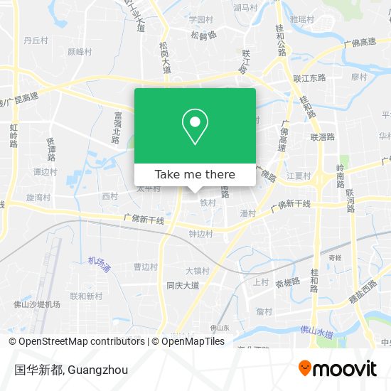 国华新都 map