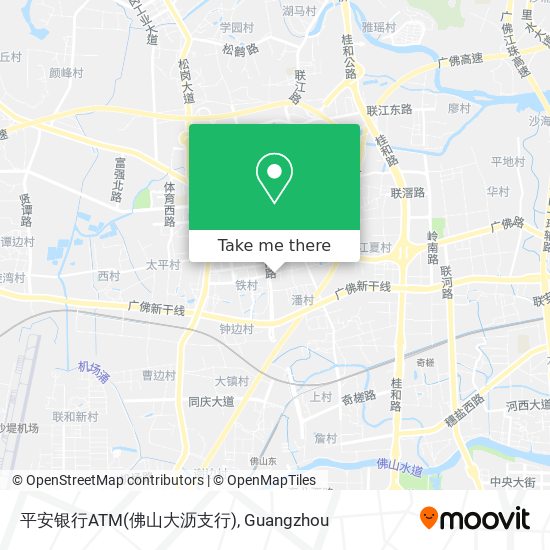 平安银行ATM(佛山大沥支行) map