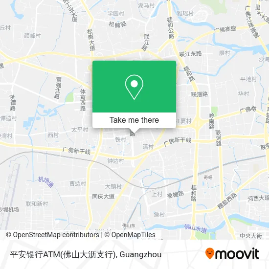平安银行ATM(佛山大沥支行) map
