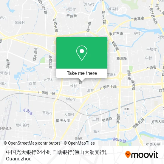 中国光大银行24小时自助银行(佛山大沥支行) map