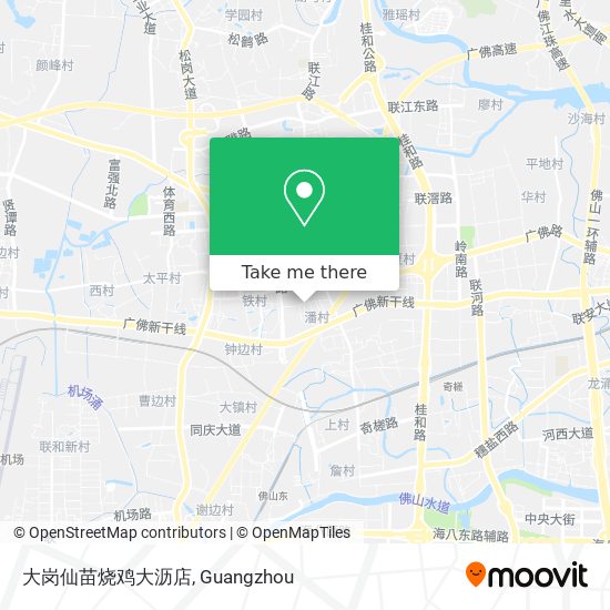 大岗仙苗烧鸡大沥店 map