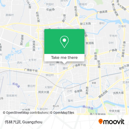 伟林汽训 map