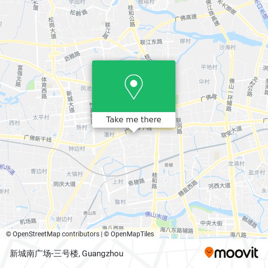新城南广场-三号楼 map