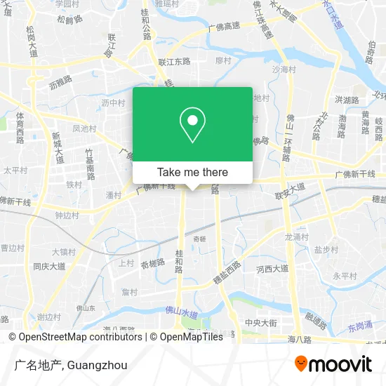 广名地产 map
