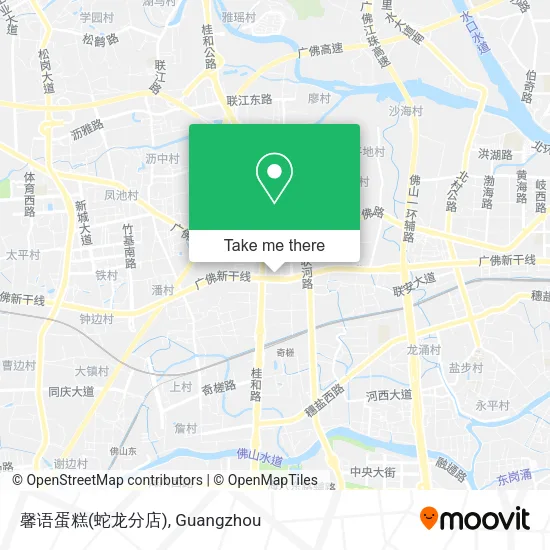 馨语蛋糕(蛇龙分店) map