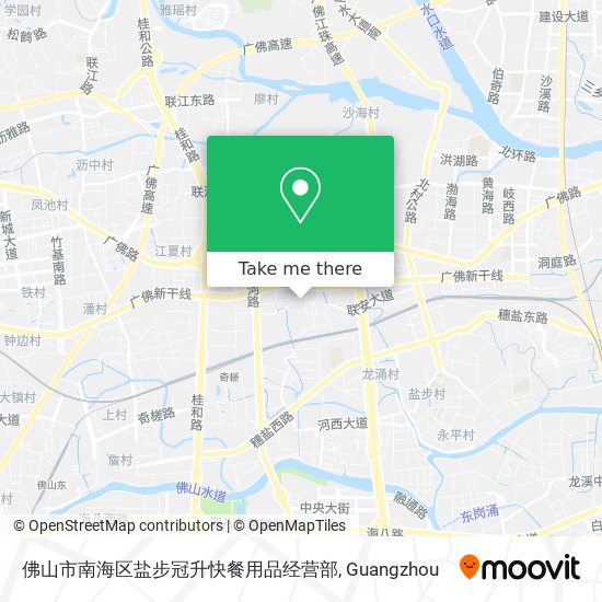 佛山市南海区盐步冠升快餐用品经营部 map