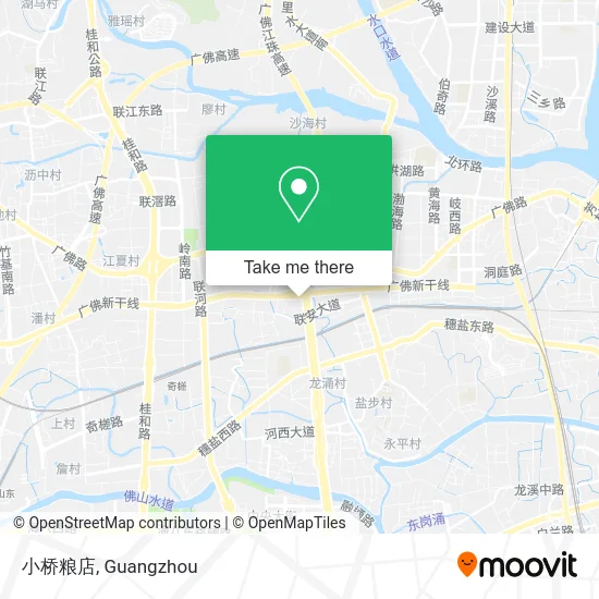 小桥粮店 map