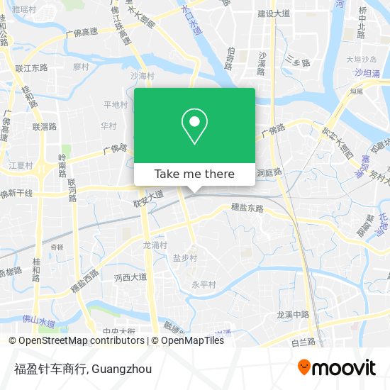 福盈针车商行 map