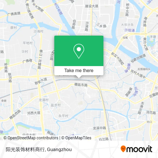阳光装饰材料商行 map