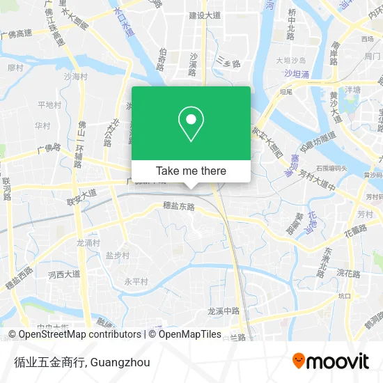 循业五金商行 map