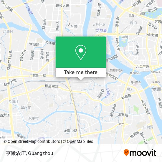 亨漖农庄 map