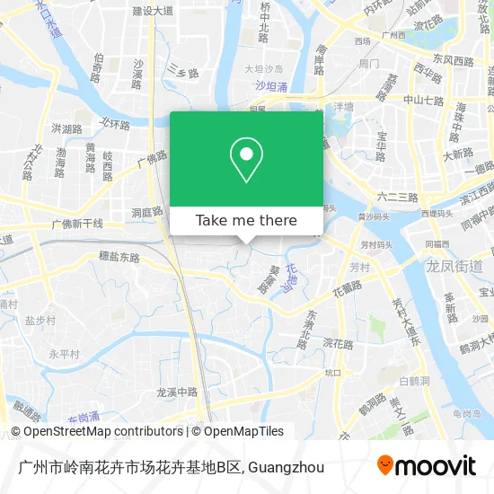 广州市岭南花卉市场花卉基地B区 map